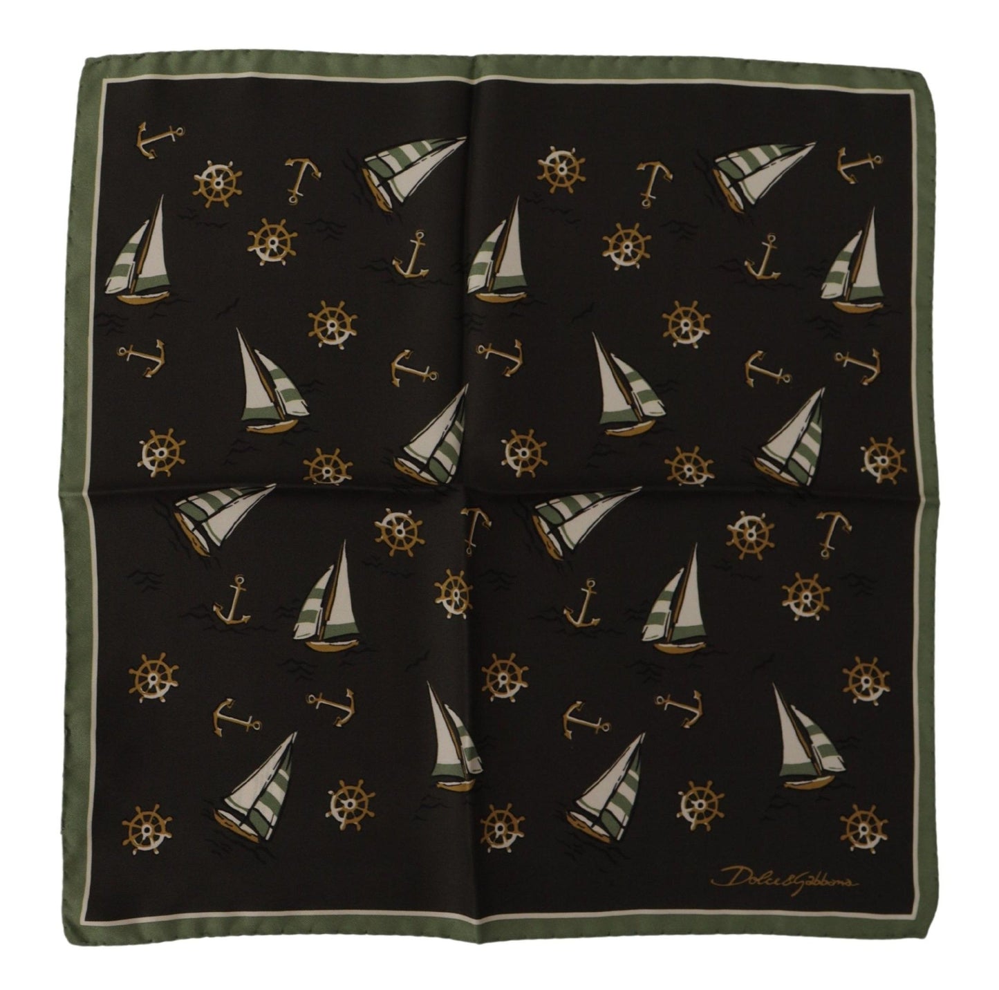 Dolce &amp; Gabbana Elegant flerfärgad sidenscarf för män för män