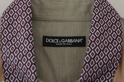 Dolce &amp; Gabbana Elegant multicolor Slim Fit Casual Shirt