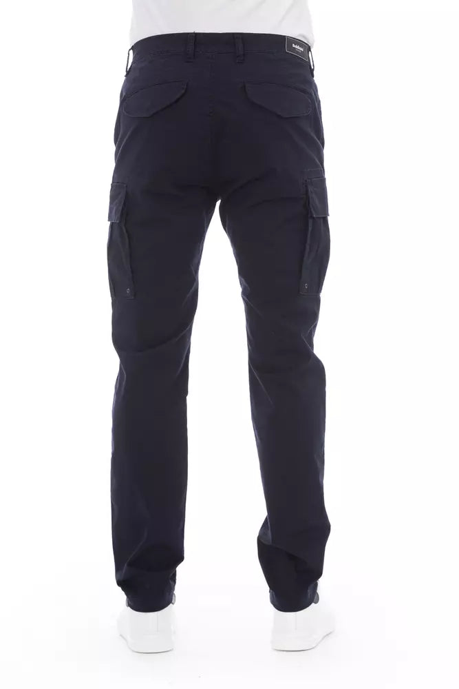 Pantalón cargo de algodón azul Baldinini Trend para hombre