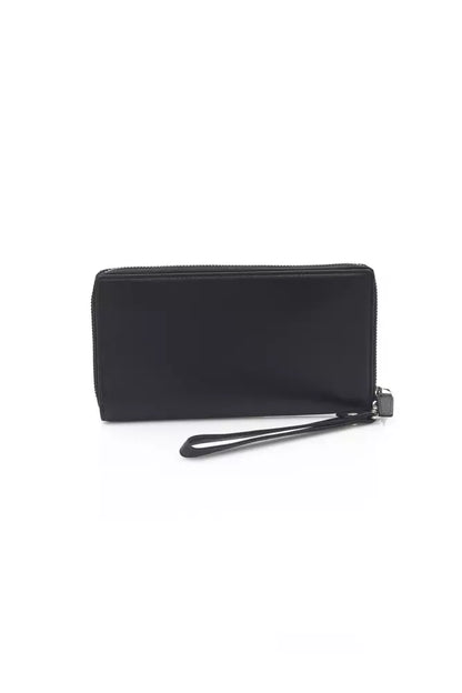 Automobili Lamborghini Black Leather Men Wallet