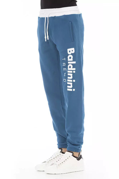 Pantalón de algodón azul Baldinini Trend para hombre