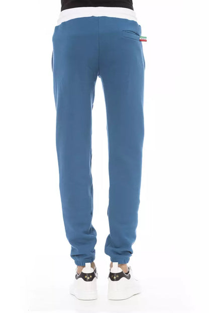 Pantalón de algodón azul Baldinini Trend para hombre