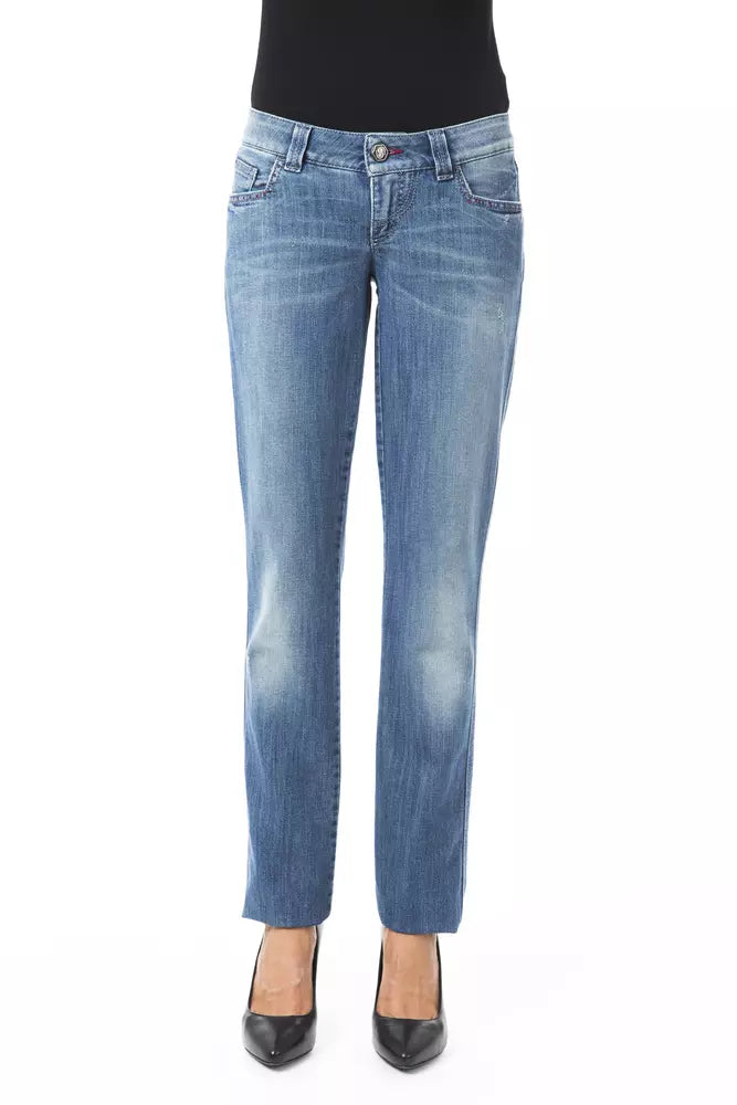 BYBLOS Blue Cotton Women Jean