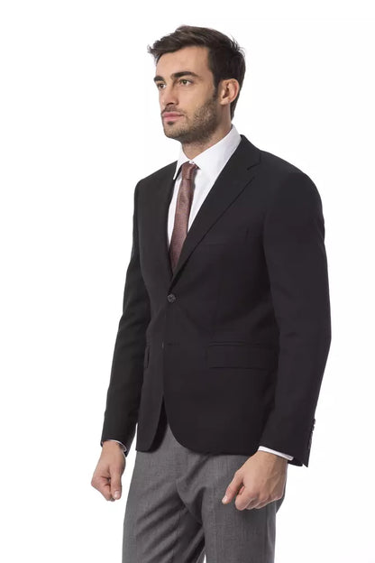 Blazer de lana negra para hombre de Billionaire Italian Couture