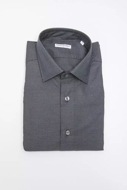 Robert Friedman "Black Cotton Men Shirt"