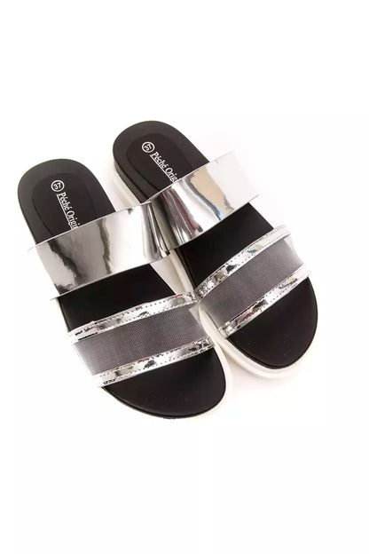 Péché Originalel Silver Polyeten Sandal för kvinnor