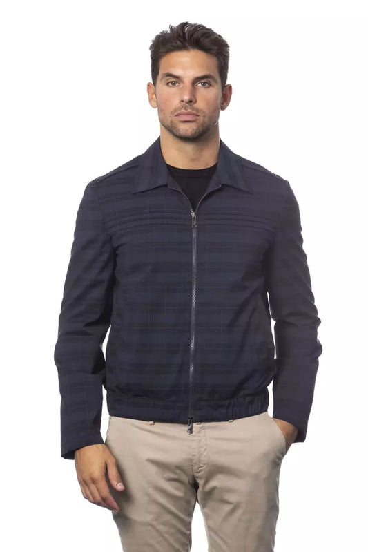 Chaqueta de lana azul Verri para hombre