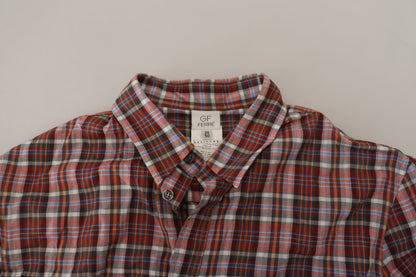 GF Ferre Multicolor Cotton Casual Herrskjorta