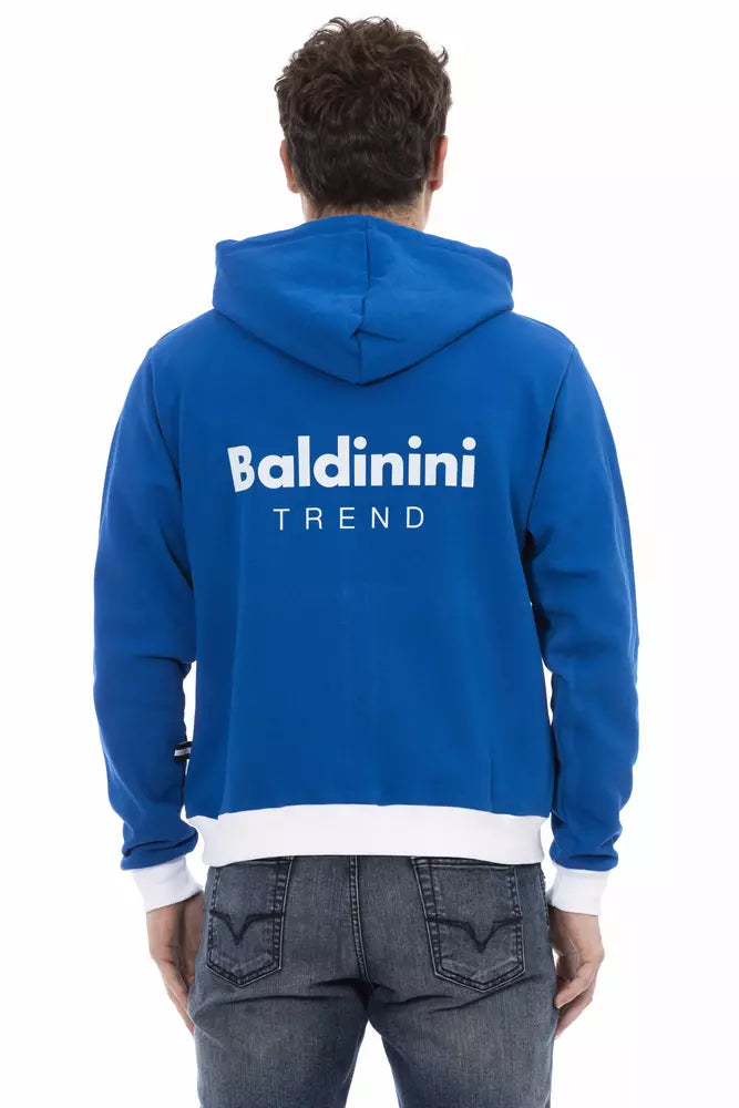 Baldinini Trend Blå Ull Herrtröja