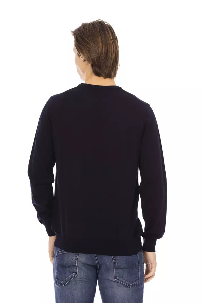 Jersey de hombre Baldinini Trend de tela azul