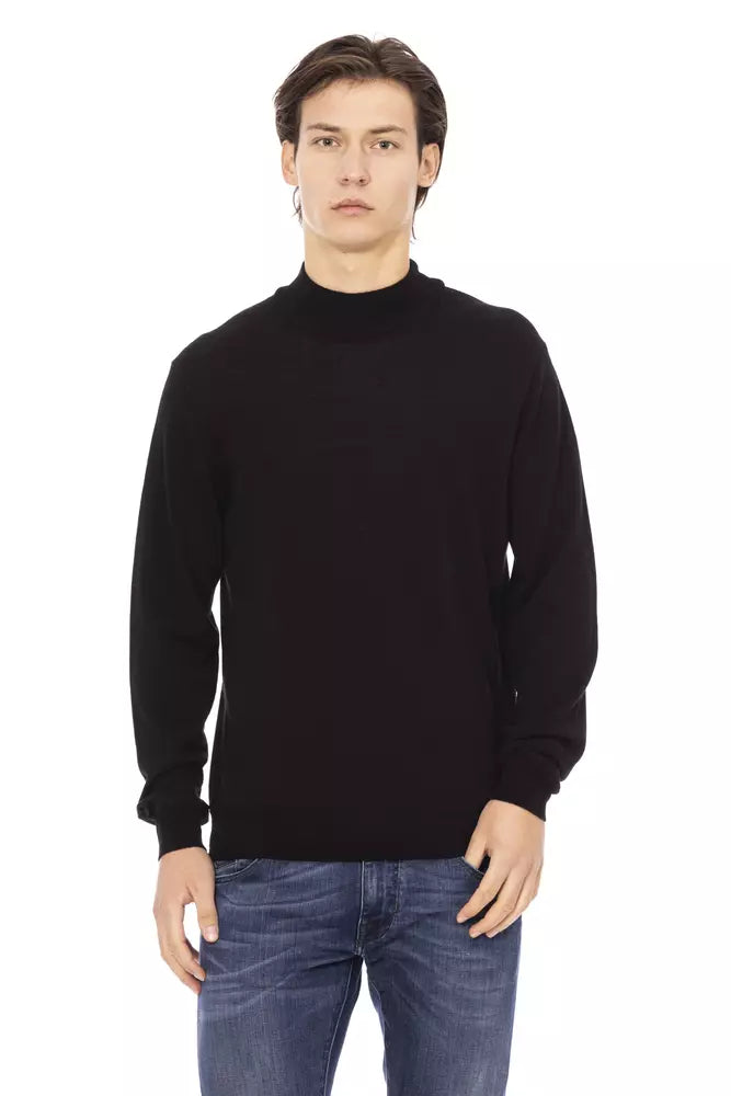 Jersey de hombre de tejido negro Baldinini Trend