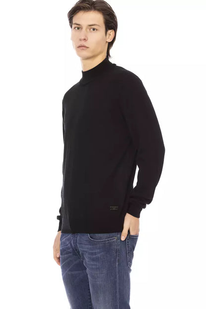 Jersey de hombre de tejido negro Baldinini Trend