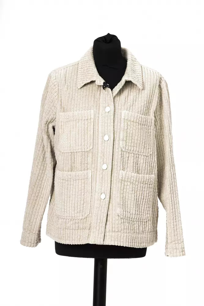 Jacob Cohen White Cotton Dam Blazer