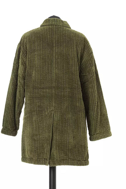 Chaqueta de algodón verde para mujer de Jacob Cohen