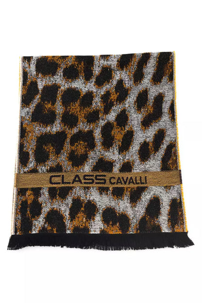 Cavalli klass brun ull herrscarf