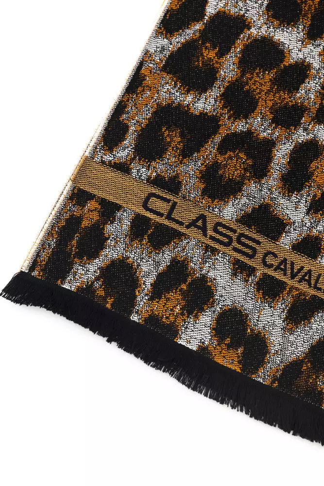 Cavalli klass brun ull herrscarf