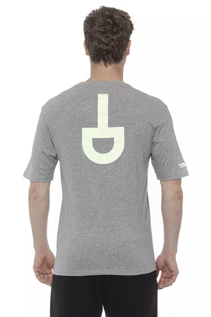 Camiseta de algodón gris Tond para hombre