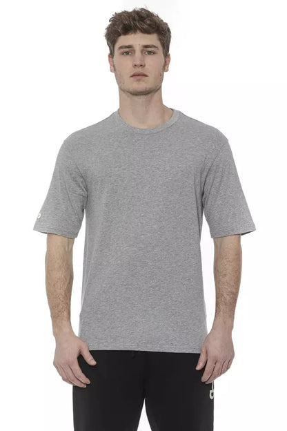 Camiseta de algodón gris Tond para hombre