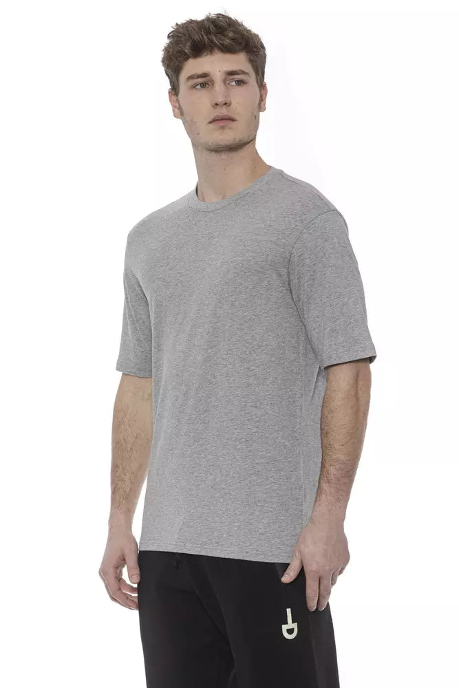 Camiseta de algodón gris Tond para hombre