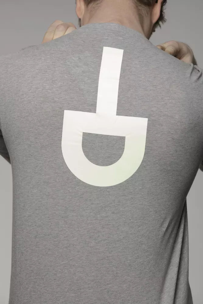 Camiseta de algodón gris Tond para hombre