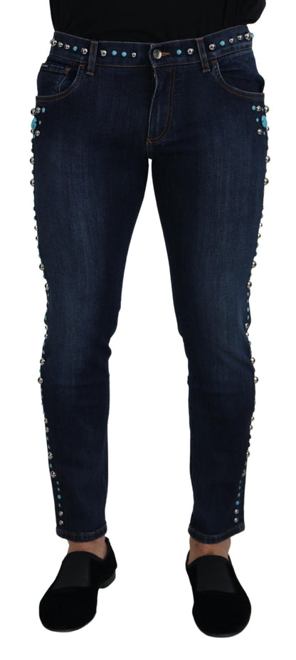 Dolce &amp; Gabbana Dudded Opulence Jeans