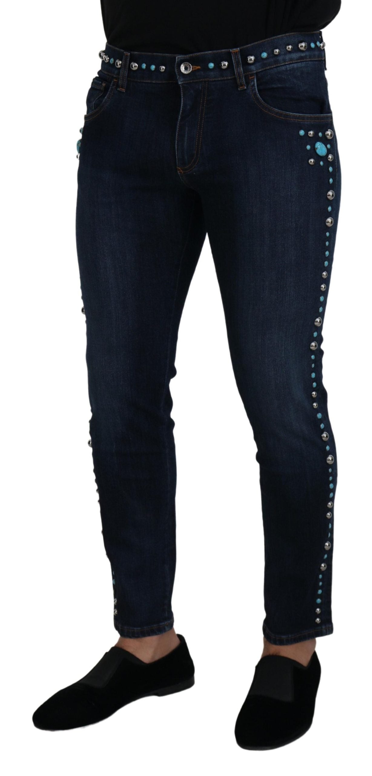 Dolce &amp; Gabbana Dudded Opulence Jeans