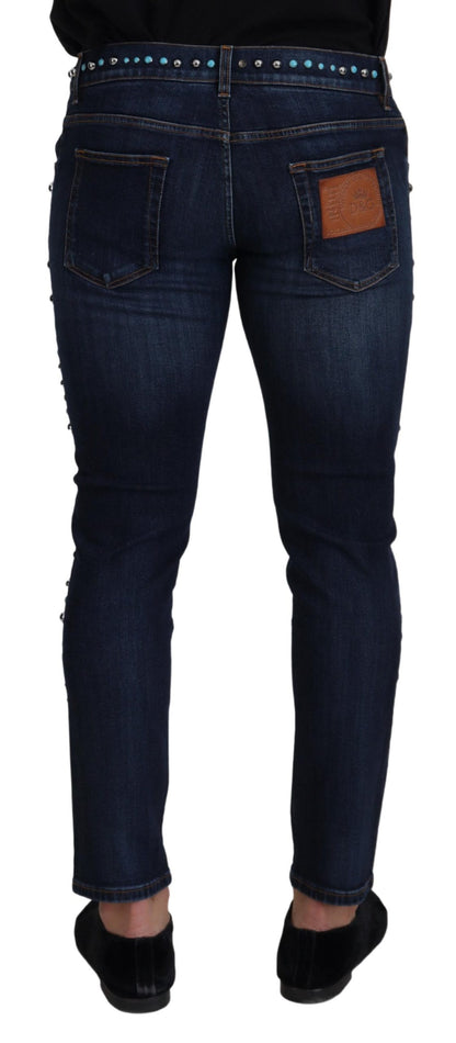 Dolce &amp; Gabbana Dudded Opulence Jeans