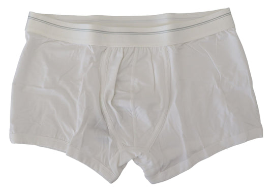 Dolce &amp; Gabbana eleganta boxershorts i vit bomullsblandning