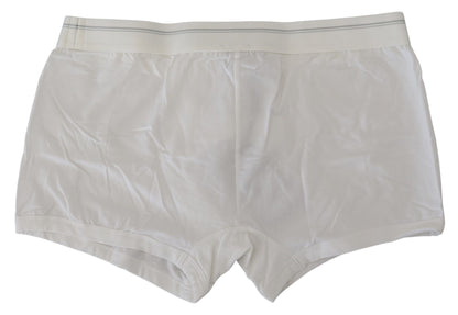 Dolce &amp; Gabbana eleganta boxershorts i vit bomullsblandning