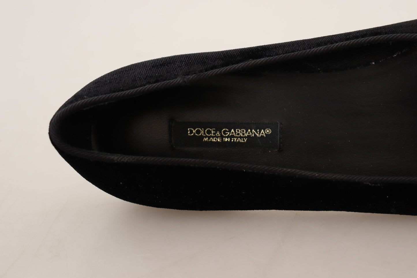 Dolce &amp; Gabbana eleganta platta lackskor