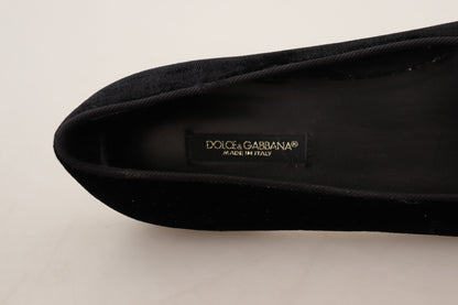 Dolce &amp; Gabbana eleganta platta lackskor