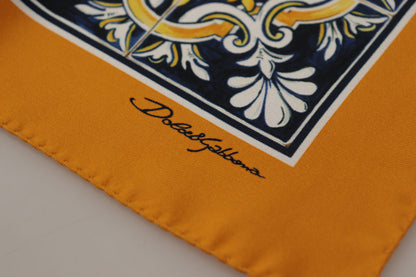 Dolce &amp; Gabbana elegant sidenscarf fyrkantig herr