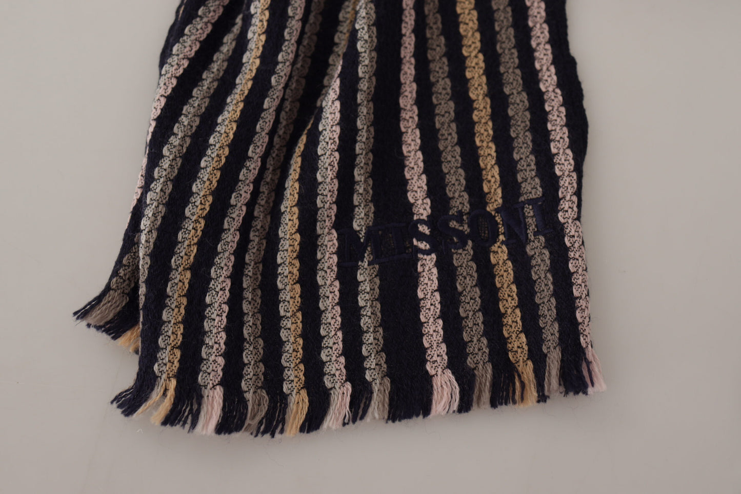 Missoni Authentic Multicolor Wool Herrscarf