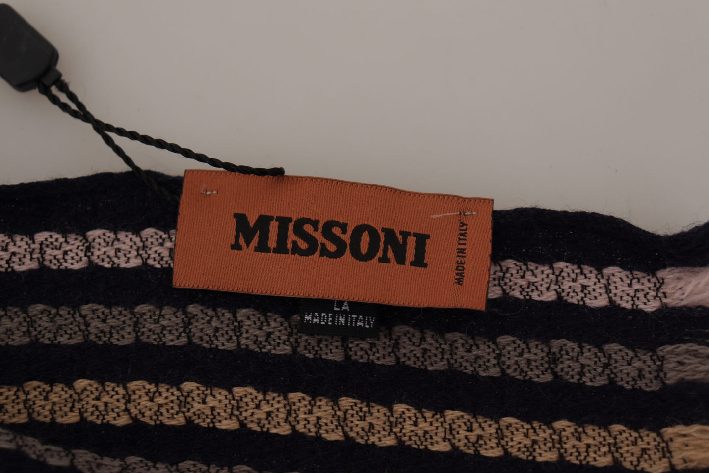 Missoni Authentic Multicolor Wool Herrscarf