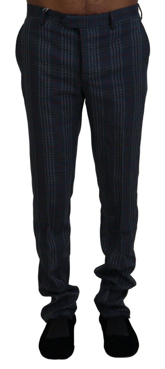 BENCIVENGA Elegant Multicolor Pure Wool Trousers