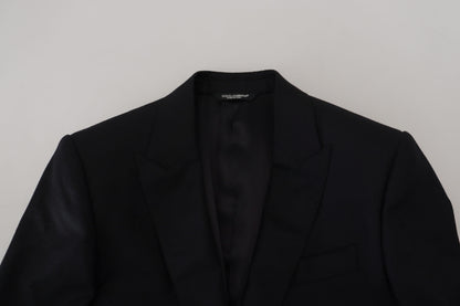 Blazer formal negro elegante estilo martini de Dolce &amp; Gabbana