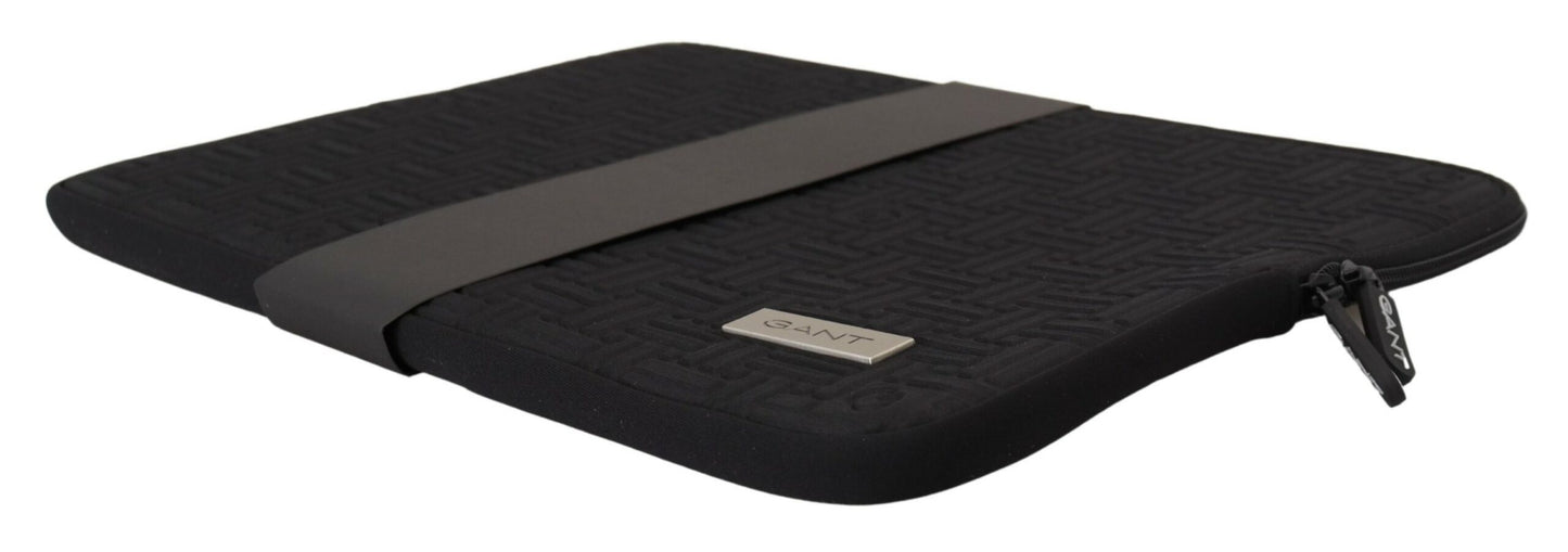 Funda para portátil Gant Sleek de neopreno negro