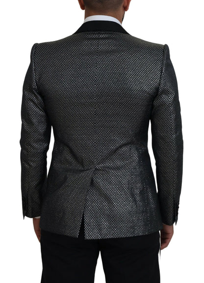 Dolce &amp; Gabbana Elegant Jacquard Single Breasted Blazer