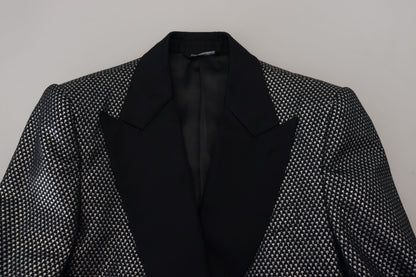 Dolce &amp; Gabbana Elegant Jacquard Single Breasted Blazer