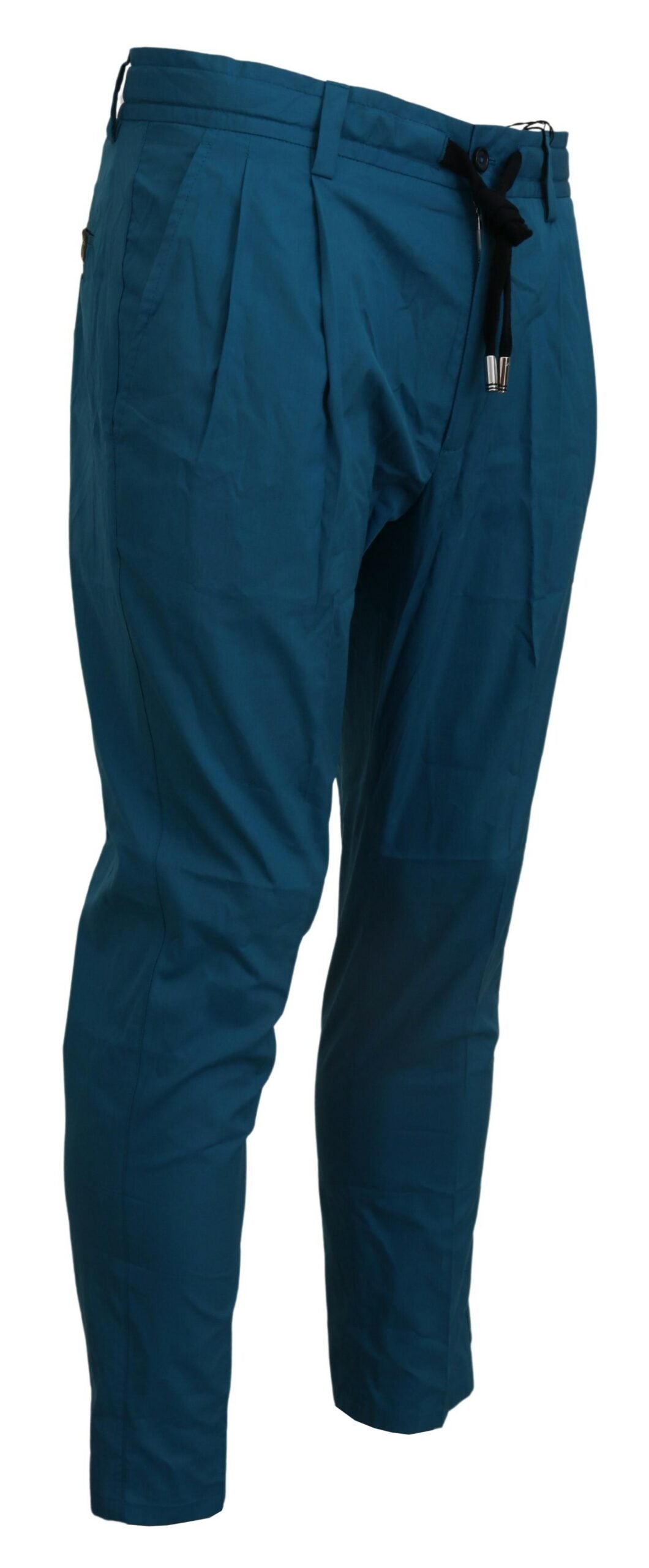 Dolce &amp; Gabbana Casual Blue Chinos Byxor