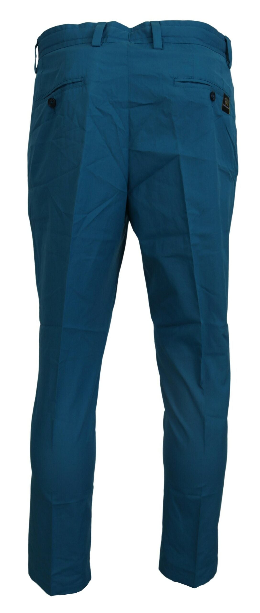 Dolce &amp; Gabbana Casual Blue Chinos Byxor