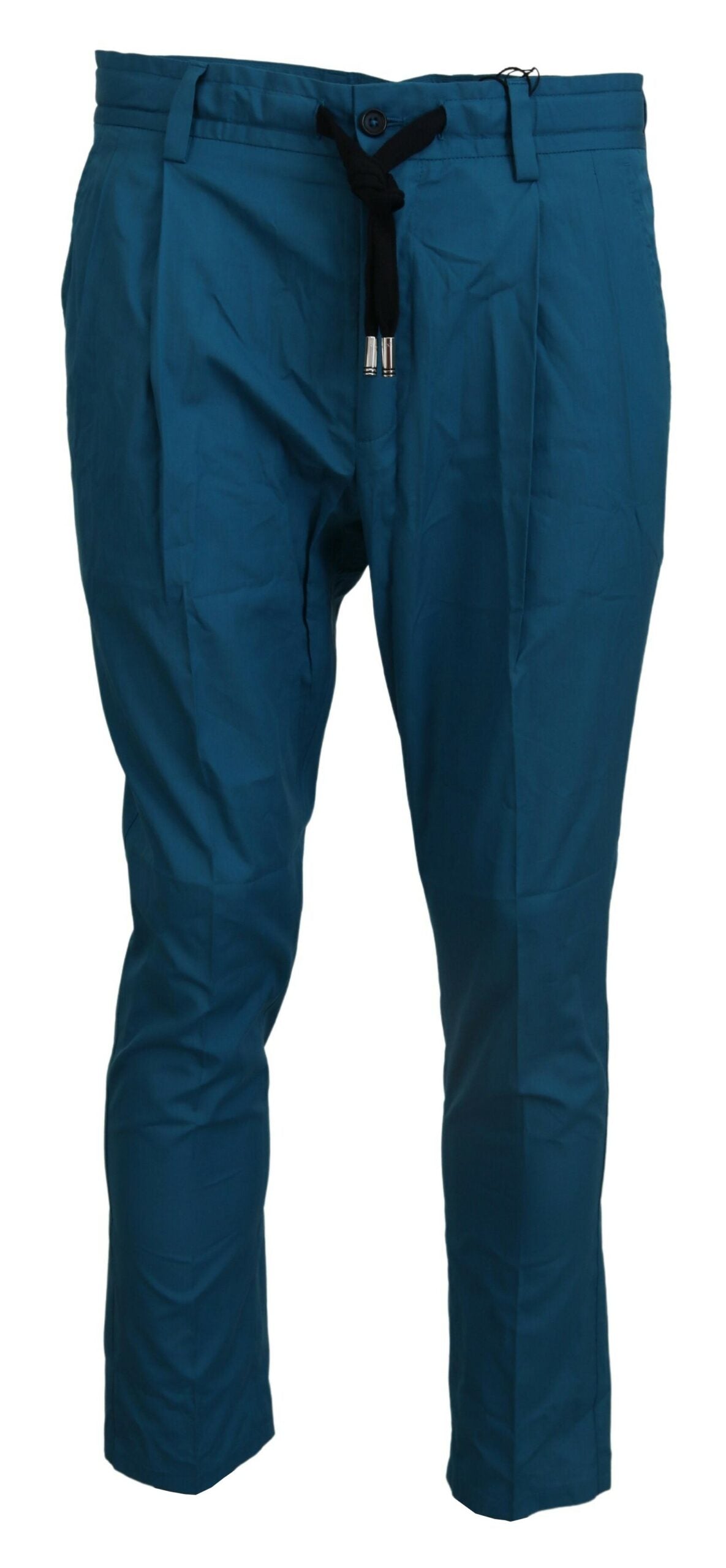 Dolce &amp; Gabbana Casual Blue Chinos Byxor