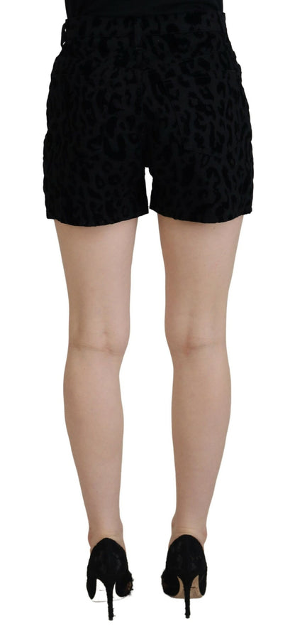 Dolce & Gabbana Chic Mid Waist Hot Pants Shorts