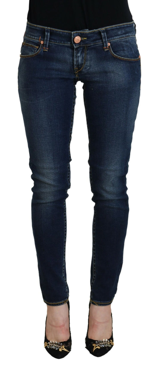 Acht Chic Skinny Denim med låg midja