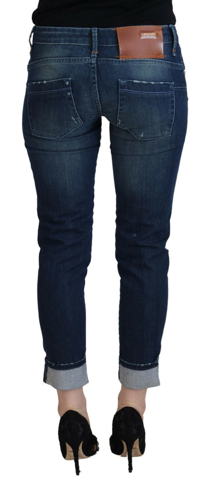 Acht Chic Slim Fit Jeans med låg midja