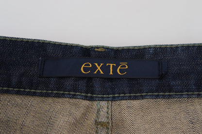 Exte Chic Regular Blue Denim för sofistikerad stil