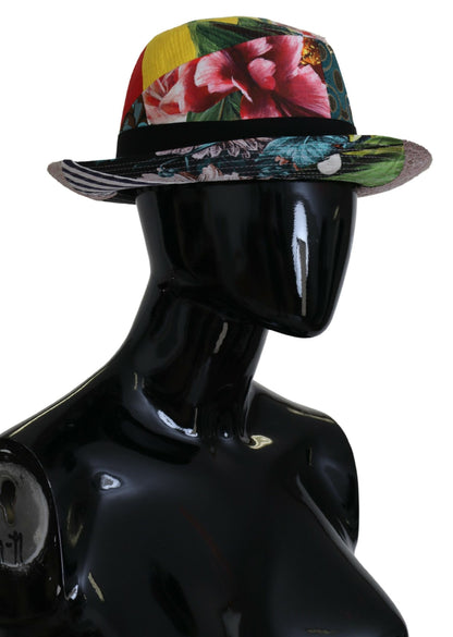 Dolce &amp; Gabbana Eclectic Chic Multicolor Fedora Keps