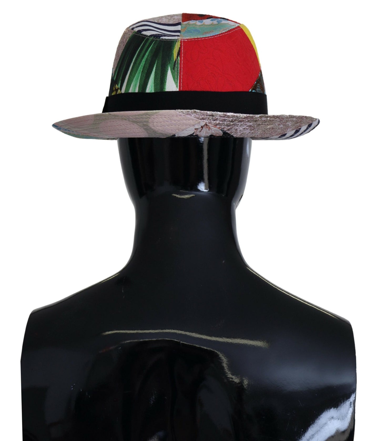 Dolce &amp; Gabbana Eclectic Chic Multicolor Fedora Keps