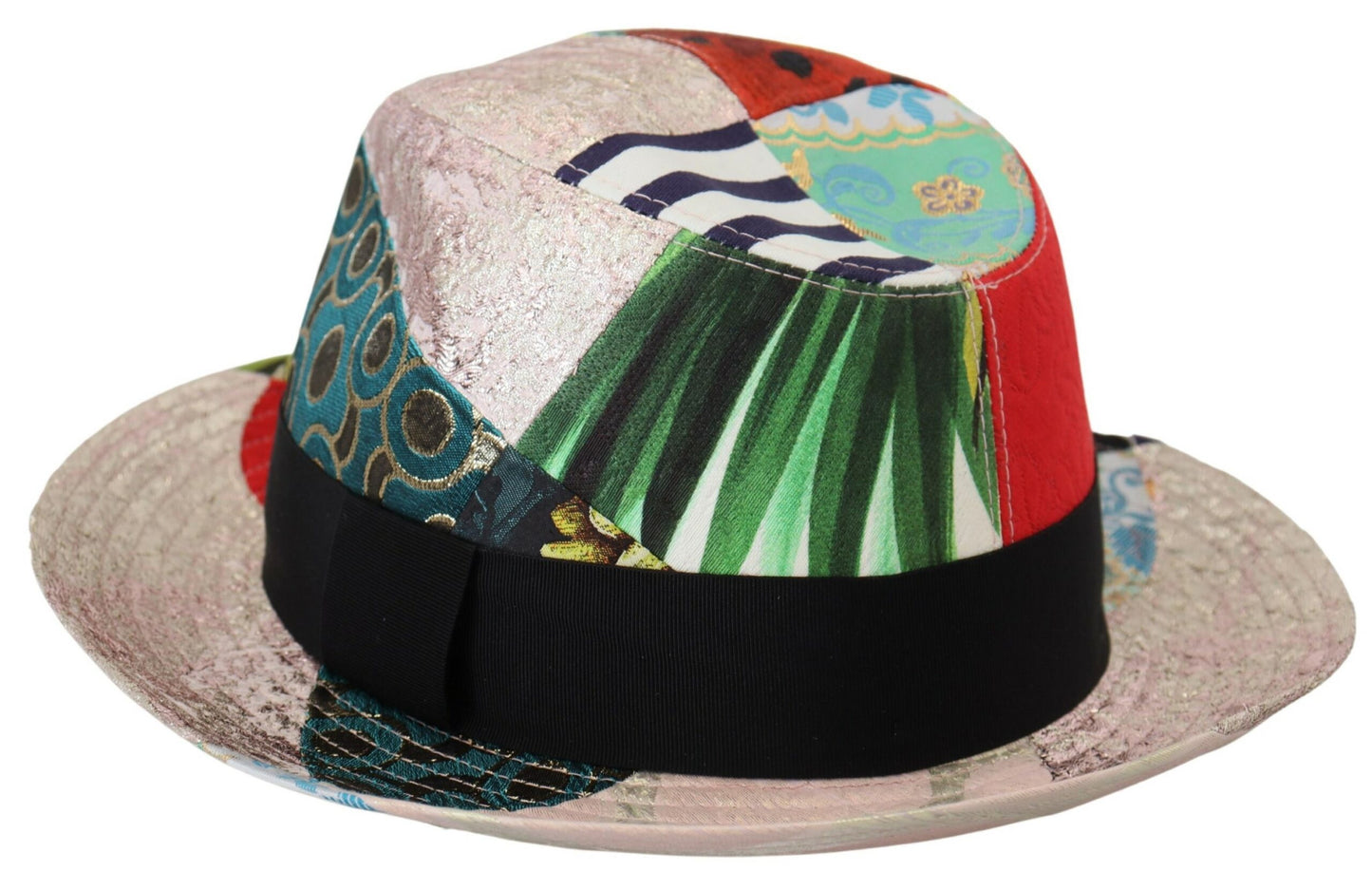 Dolce &amp; Gabbana Eclectic Chic Multicolor Fedora Keps