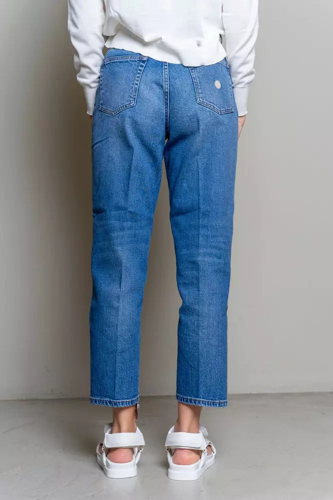 Don The Fuller Elevated Blue High-Waist Denim for Women